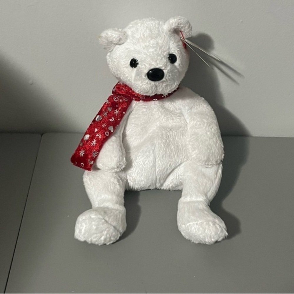 Ty Beanie Baby 2000 Holiday Teddy Retired Holiday Bear NWT